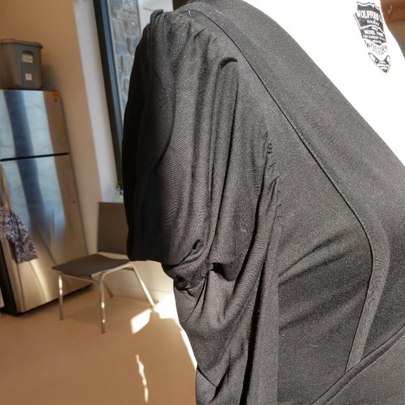 Sexy, Victorian, Goth vibe Black Knit Dress - Picture 3 of 7